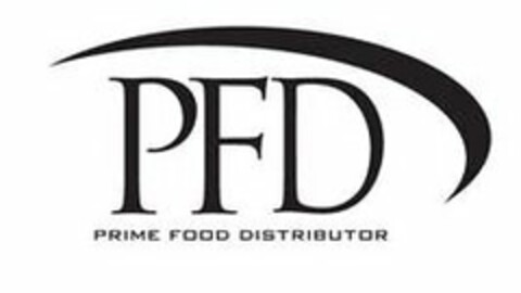 PFD PRIME FOOD DISTRIBUTOR Logo (USPTO, 03/05/2013)