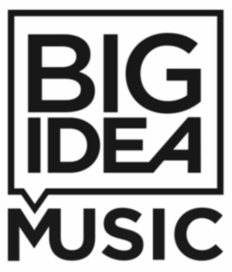 BIG IDEA MUSIC Logo (USPTO, 27.08.2013)