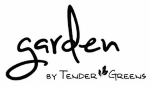 GARDEN BY TENDER GREENS Logo (USPTO, 29.01.2014)