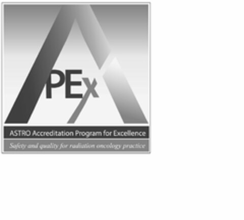 APEX ASTRO ACCREDITATION PROGRAM FOR EXCELLENCE SAFETY AND QUALITY FOR RADIATION ONCOLOGY PRACTICE Logo (USPTO, 05/01/2014)