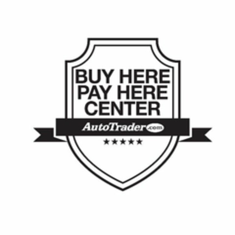 BUY HERE PAY HERE CENTER AUTOTRADER Logo (USPTO, 05.05.2014)