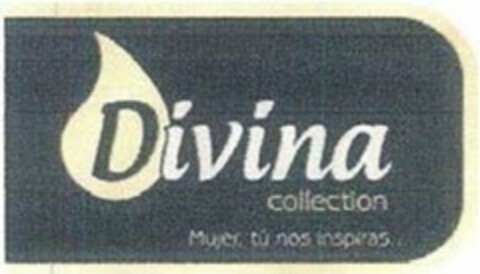 DIVINA COLLECTION MUJER TU NOS INSPIRAS Logo (USPTO, 05.05.2014)