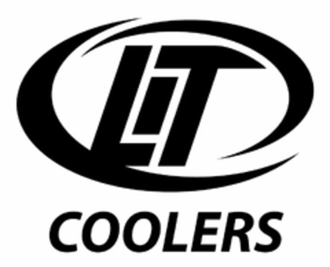 LIT COOLERS Logo (USPTO, 21.05.2014)