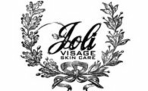 JOLI VISAGE SKIN & CARE Logo (USPTO, 26.01.2015)