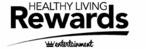 HEALTHY LIVING REWARDS ENTERTAINMENT Logo (USPTO, 02.03.2016)