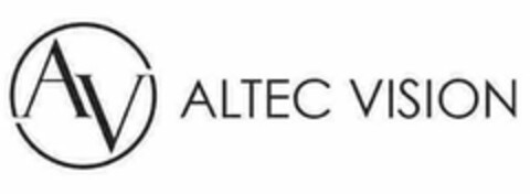 AV ALTEC VISION Logo (USPTO, 13.04.2016)