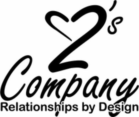 2'S COMPANY RELATIONSHIPS BY DESIGN Logo (USPTO, 27.06.2016)