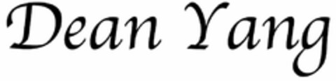 DEAN YANG Logo (USPTO, 19.01.2017)