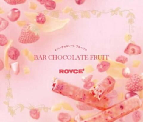 BAR CHOCOLATE FRUIT ROYCE' Logo (USPTO, 25.01.2017)