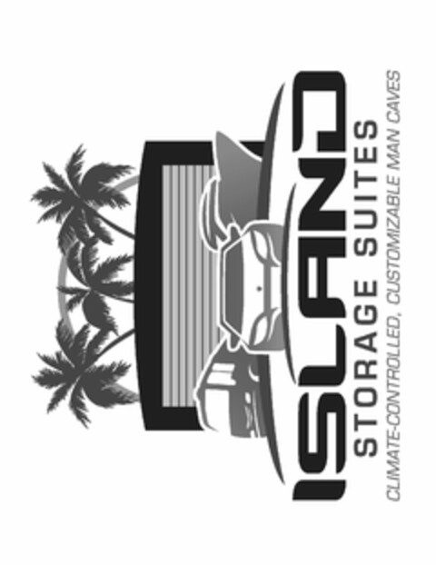 ISLAND STORAGE SUITES CLIMATE-CONTROLLED, CUSTOMIZABLE MANCAVES Logo (USPTO, 21.06.2018)