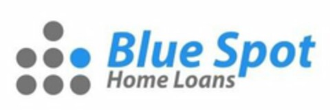 BLUE SPOT HOME LOANS Logo (USPTO, 12.10.2018)