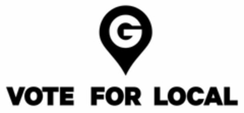 G VOTE FOR LOCAL Logo (USPTO, 07.12.2018)