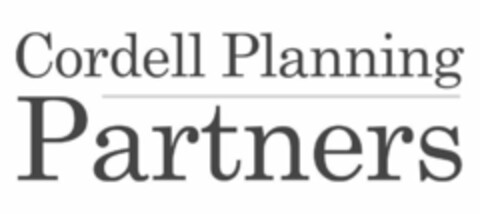 CORDELL PLANNING PARTNERS Logo (USPTO, 16.04.2019)