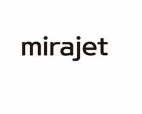 MIRAJET Logo (USPTO, 05/03/2019)