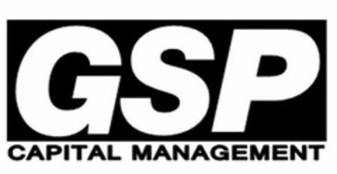 GSP CAPITAL MANAGEMENT Logo (USPTO, 09.05.2019)