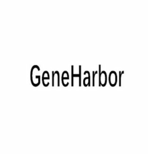 GENEHARBOR Logo (USPTO, 14.05.2019)