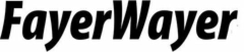 FAYERWAYER Logo (USPTO, 18.06.2019)
