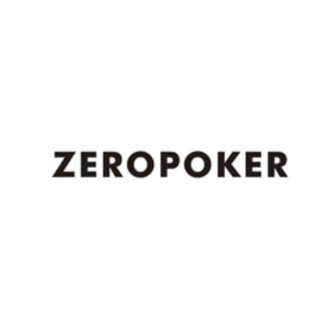 ZEROPOKER Logo (USPTO, 11.10.2019)