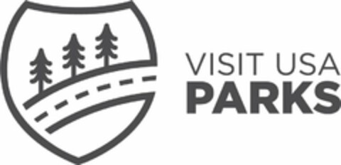 VISIT USA PARKS Logo (USPTO, 19.06.2020)