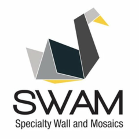 SWAM SPECIALTY WALL AND MOSAICS Logo (USPTO, 08/27/2020)