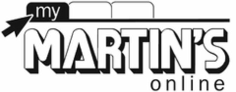 MY MARTIN'S ONLINE Logo (USPTO, 02/18/2009)