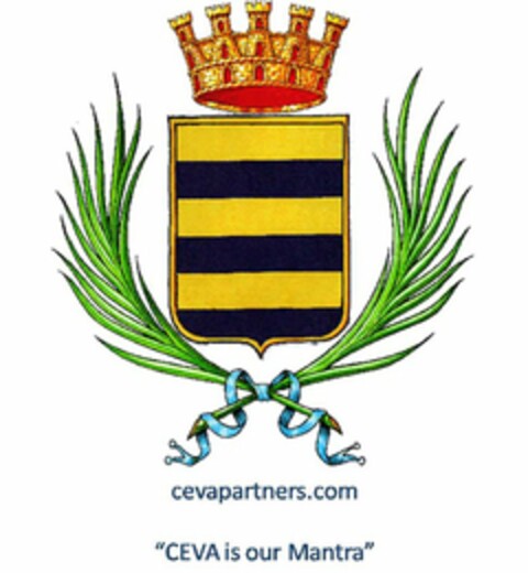 CEVAPARTNERS.COM "CEVA IS OUR MANTRA" Logo (USPTO, 01/28/2010)