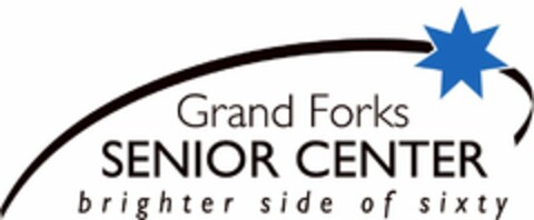 GRAND FORKS SENIOR CENTER BRIGHTER SIDEOF SIXTY Logo (USPTO, 15.03.2010)