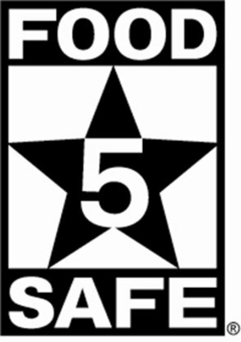 5 FOOD SAFE Logo (USPTO, 04.05.2010)