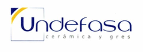 UNDEFASA CERAMICA Y GRES Logo (USPTO, 27.07.2010)