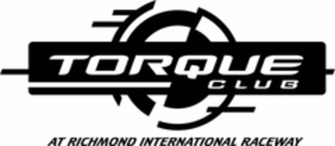 TORQUE CLUB AT RICHMOND INTERNATIONAL RACEWAY Logo (USPTO, 18.01.2011)