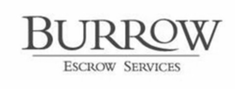 BURROW ESCROW SERVICES Logo (USPTO, 05/11/2011)