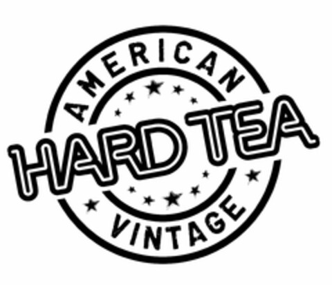 A M E R I C A N  V I N T A G E  HARD TEA Logo (USPTO, 25.01.2012)