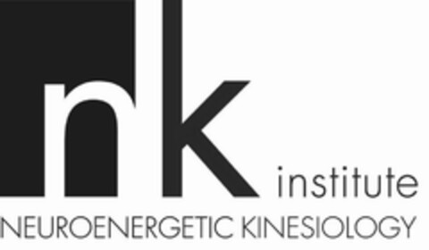 NK INSTITUTE NEUROENERGETIC KINESIOLOGY Logo (USPTO, 05/29/2012)