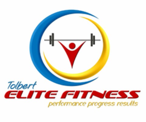 TOLBERT ELITE FITNESS PERFORMANCE PROGRESS RESULTS Logo (USPTO, 30.07.2012)