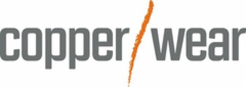 COPPER WEAR Logo (USPTO, 01/18/2013)