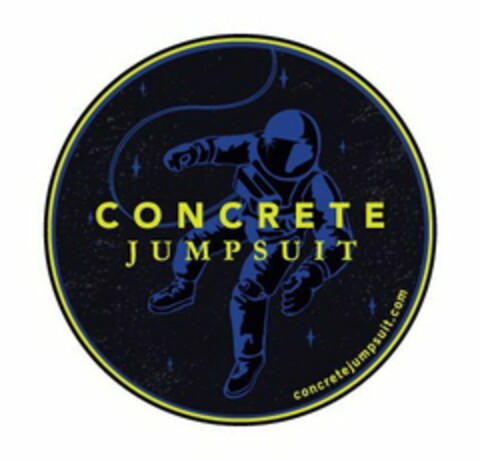 CONCRETE JUMPSUIT CONCRETEJUMPSUIT.COM Logo (USPTO, 03/20/2013)