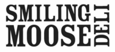 SMILING MOOSE DELI Logo (USPTO, 07/12/2013)