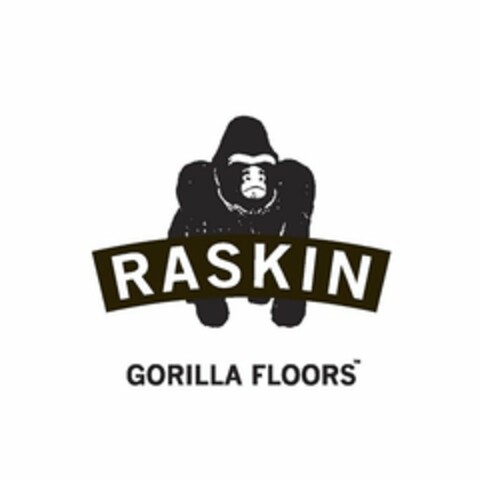 RASKIN GORILLA FLOORS Logo (USPTO, 14.07.2013)