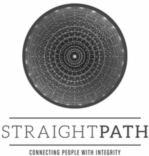 STRAIGHT PATH AND CONNECTING PEOPLE WITH INTEGRITY Logo (USPTO, 08/28/2013)