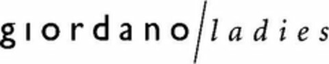 GIORDANO / LADIES Logo (USPTO, 03/20/2014)