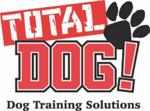 TOTAL DOG! DOG TRAINING SOLUTIONS Logo (USPTO, 24.03.2014)