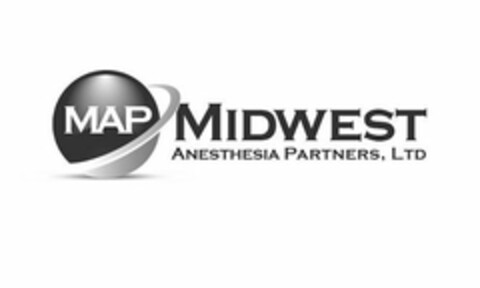 MAP MIDWEST ANESTHESIA PARTNERS, LLC Logo (USPTO, 27.03.2014)