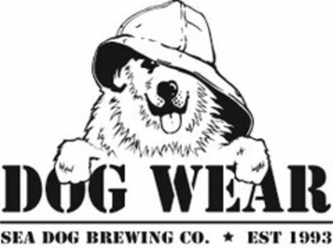 DOG WEAR SEA DOG BREWING CO. EST. 1993 Logo (USPTO, 09.04.2014)