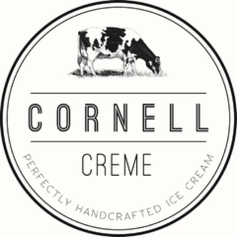 CORNELL CREME PERFECTLY HANDCRAFTED ICECREAM Logo (USPTO, 19.08.2014)