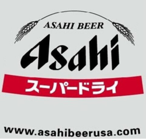 ASAHI BEER ASAHI WWW.ASAHIBEERUSA.COM Logo (USPTO, 19.11.2014)