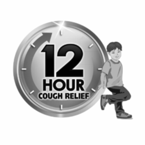 12 HOUR COUGH RELIEF Logo (USPTO, 02.04.2015)