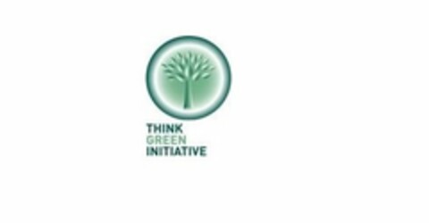 THINK GREEN INITIATIVE Logo (USPTO, 25.06.2015)