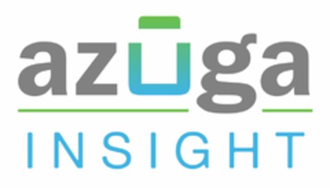 AZUGA INSIGHT Logo (USPTO, 07/23/2015)