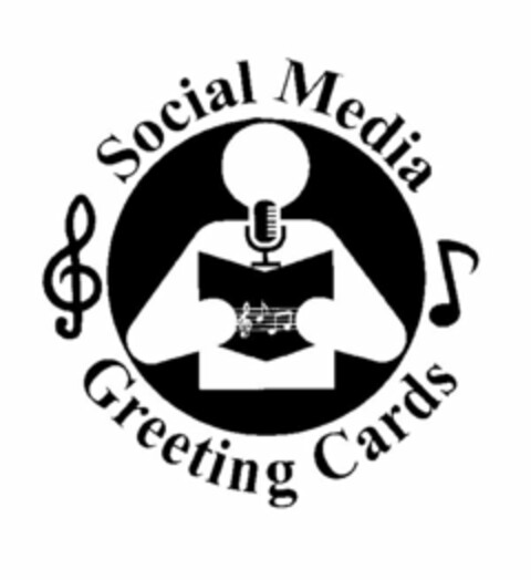 SOCIAL MEDIA GREETING CARDS Logo (USPTO, 09.03.2016)