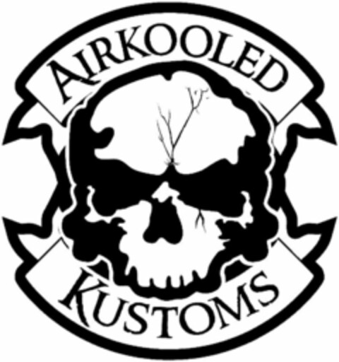 AIRKOOLED KUSTOMS Logo (USPTO, 04/12/2016)